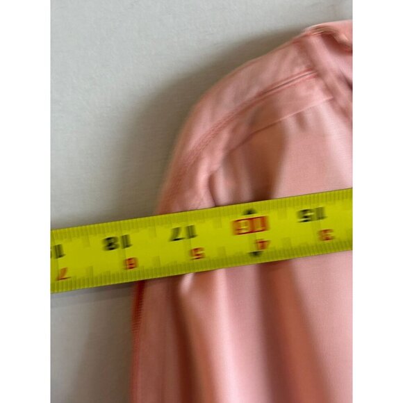 Diane Von Furstenberg Womens Boatneck Pleated Knee-Length Silk Dress Pink Sz 6 - Picture 8 of 13